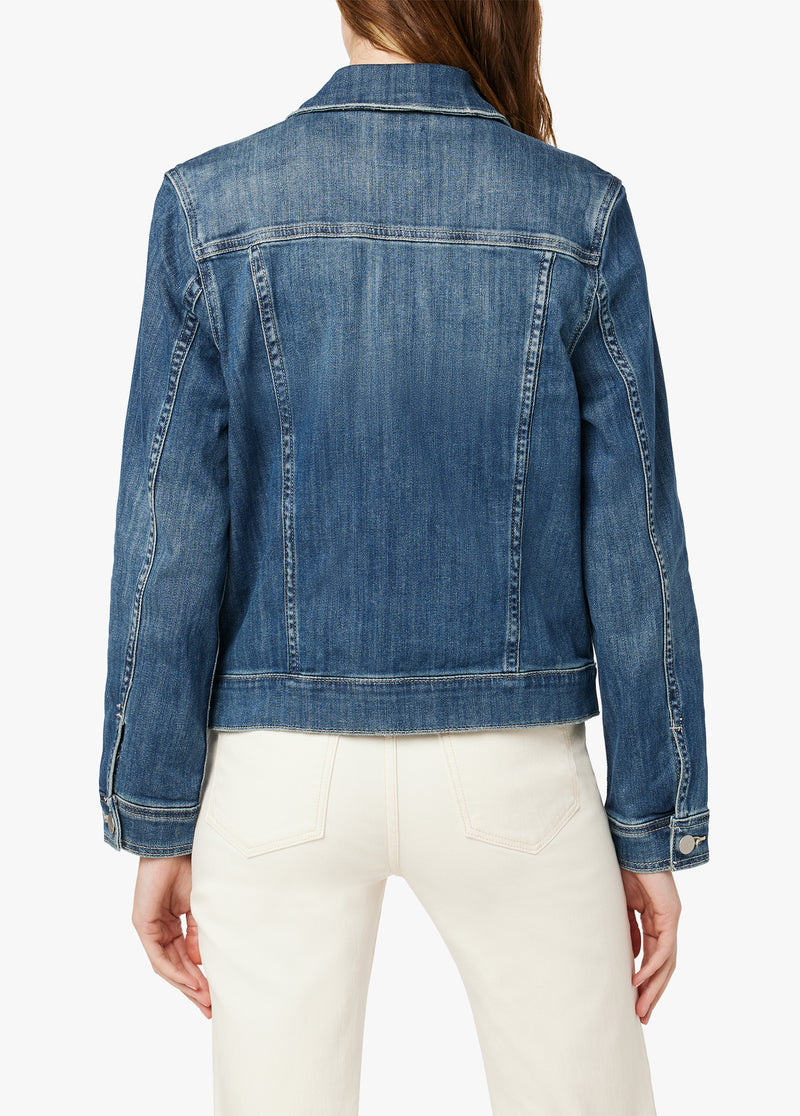 Buy Ankecity Women's Boyfriend Denim Jackets Long Sleeve Loose Jean Coats  Oversize at Amazon.in